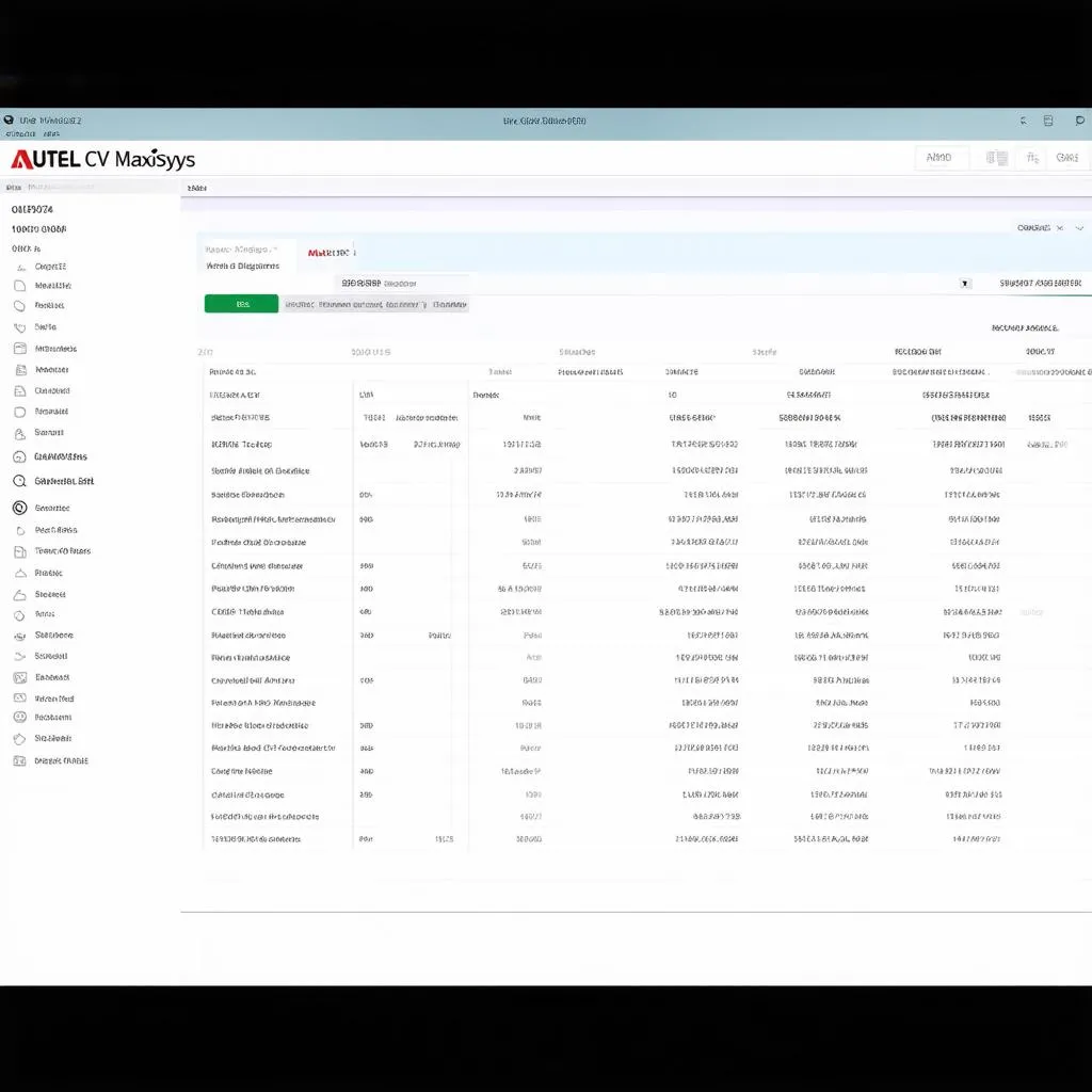 Autel Maxisys CV Interface