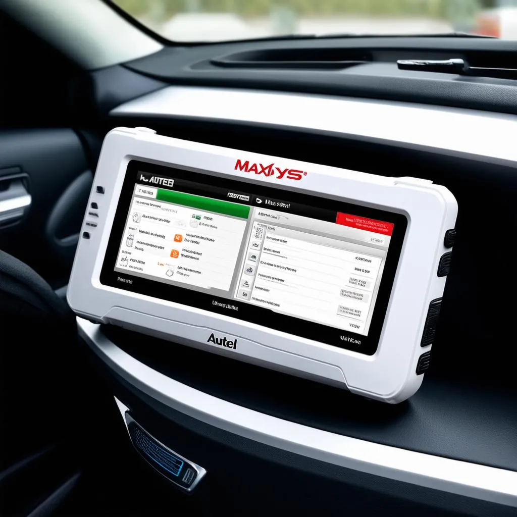 Autel MaxiSys Diagnostic System with Bluetooth VCI