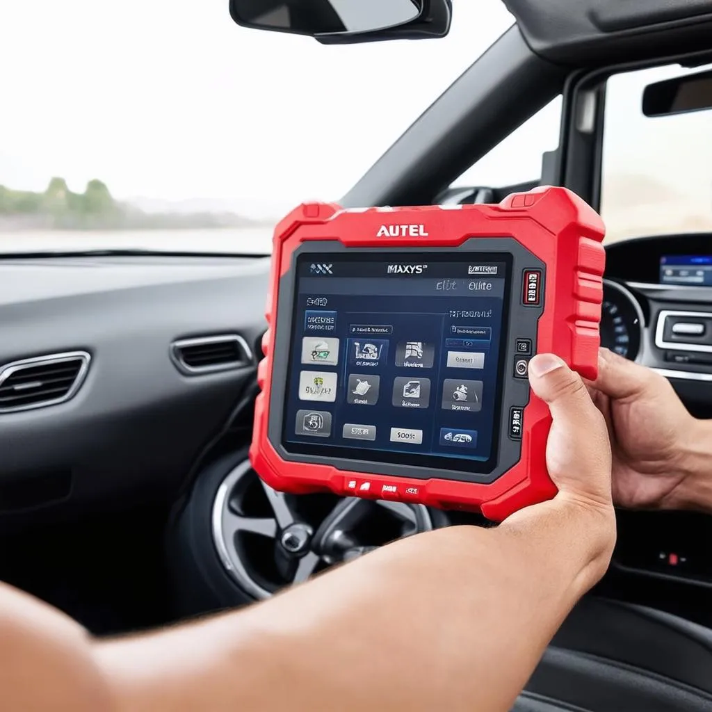 Autel Maxisys Elite diagnostic tool