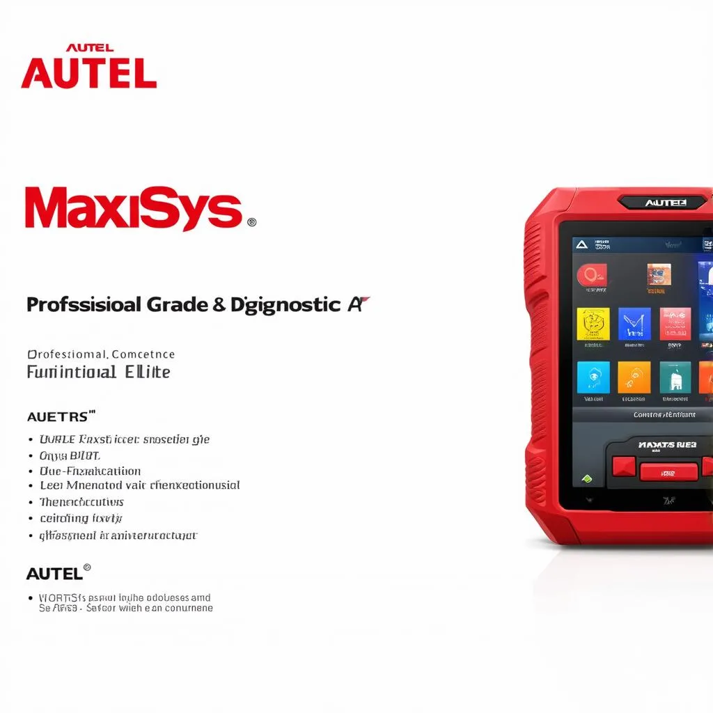 Autel Maxisys Elite