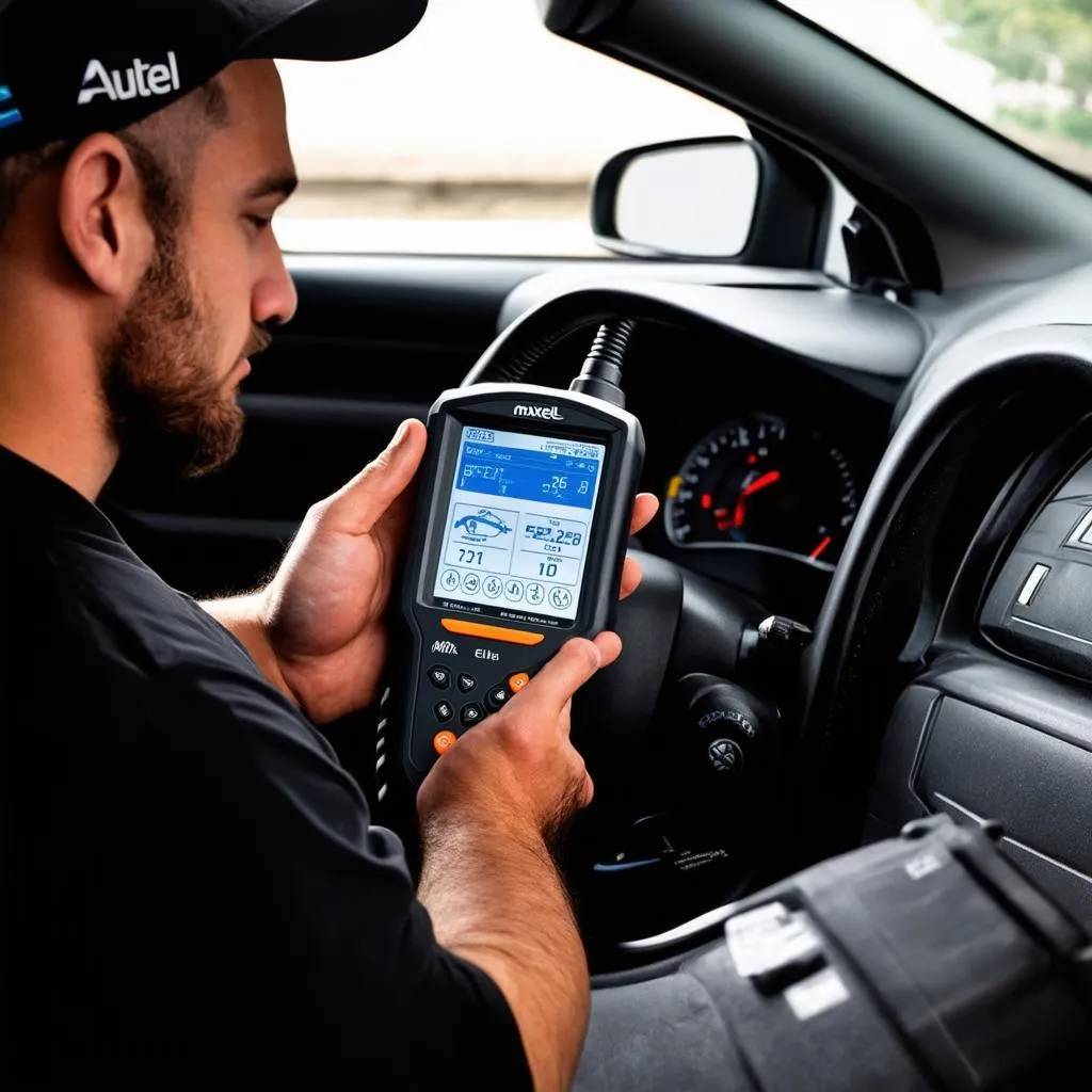 Autel Maxisys Elite diagnostic scanner