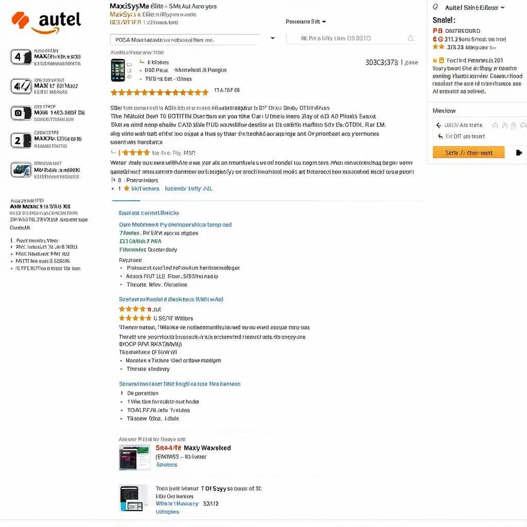 Autel MaxiSys Elite Amazon reviews