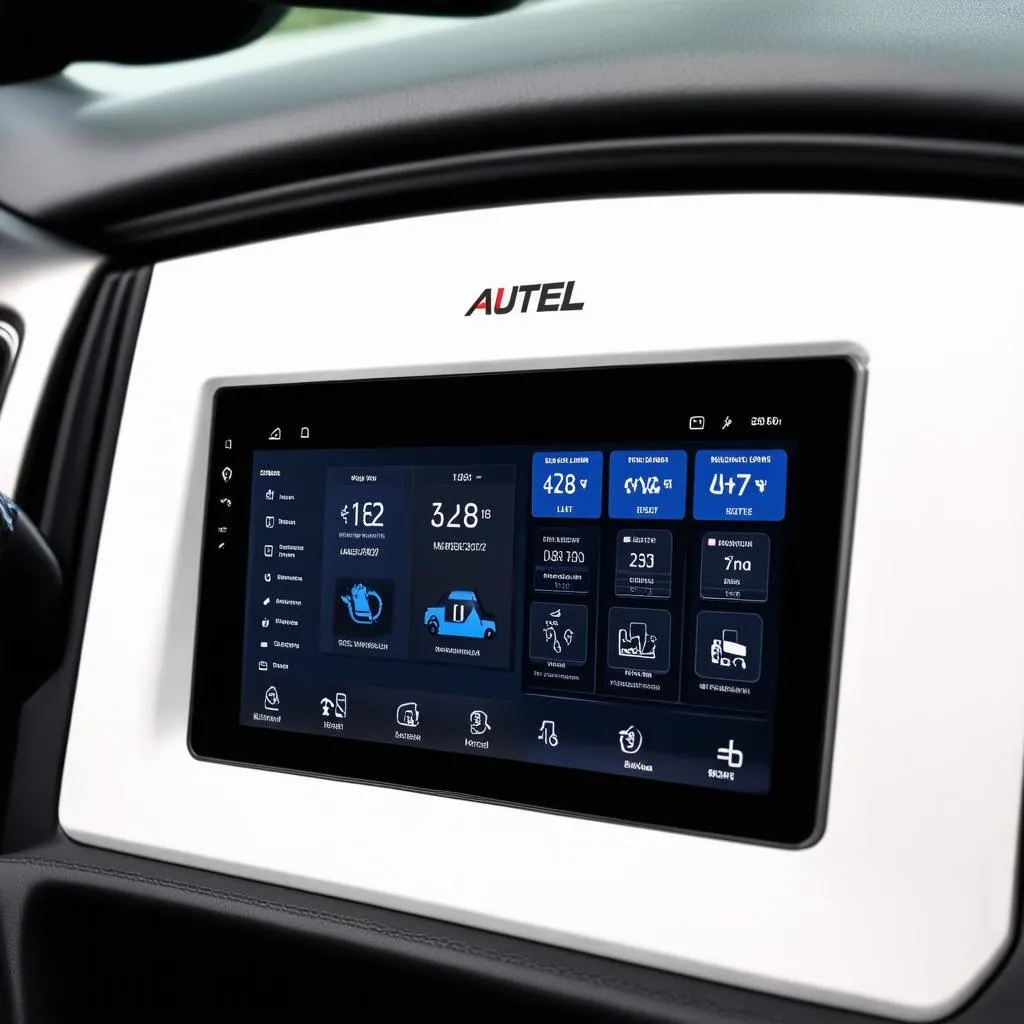 Autel MaxiSys Elite Dashboard