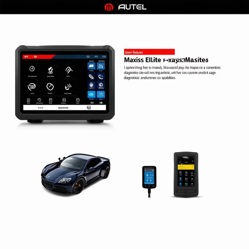 Autel Maxisys Elite Features