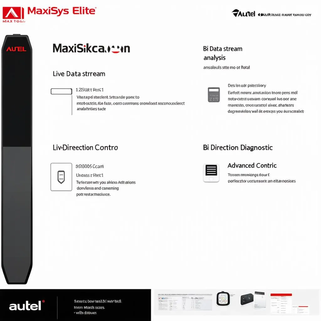 Autel MaxiSys Elite Features