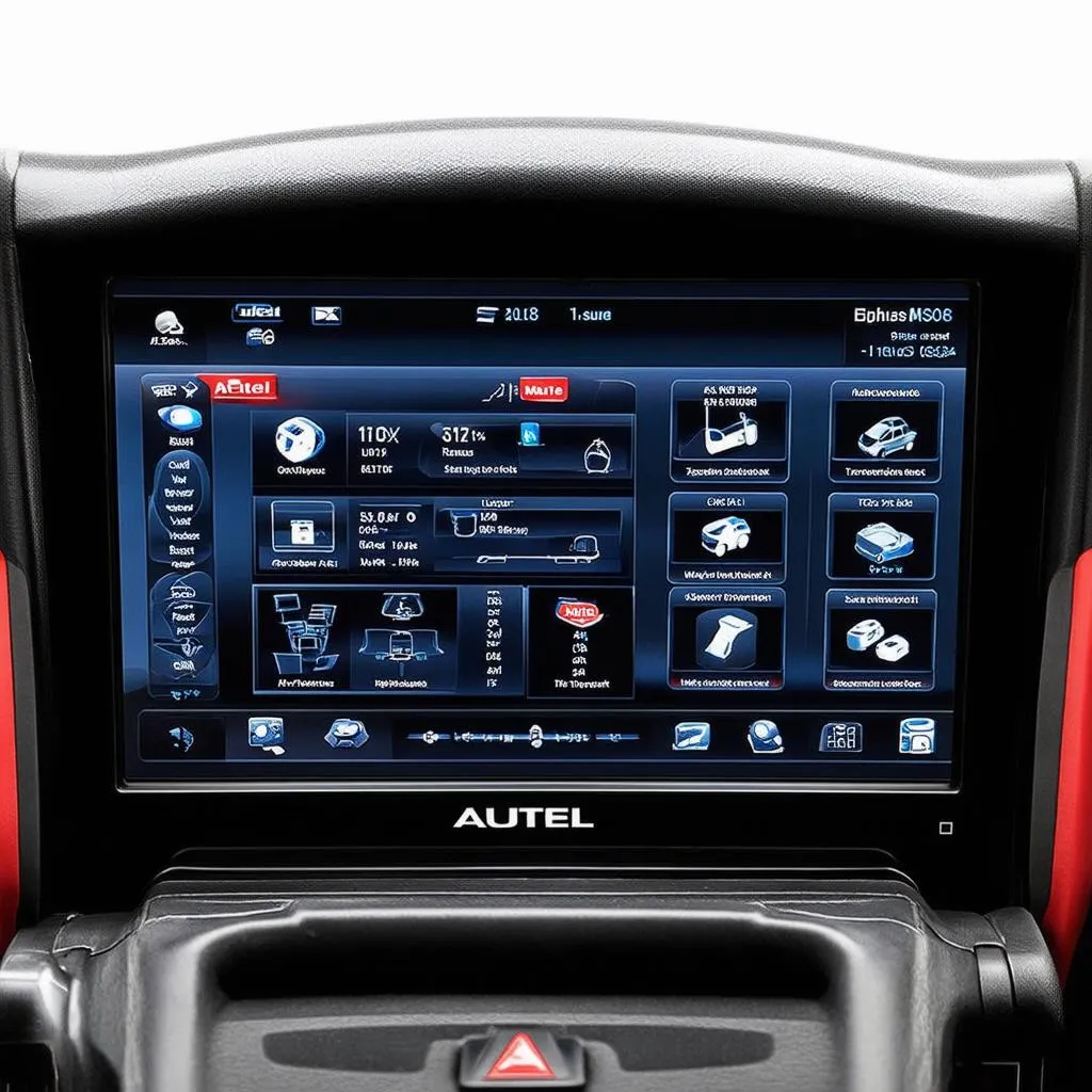 Autel MaxiSys Elite MS908E Interface