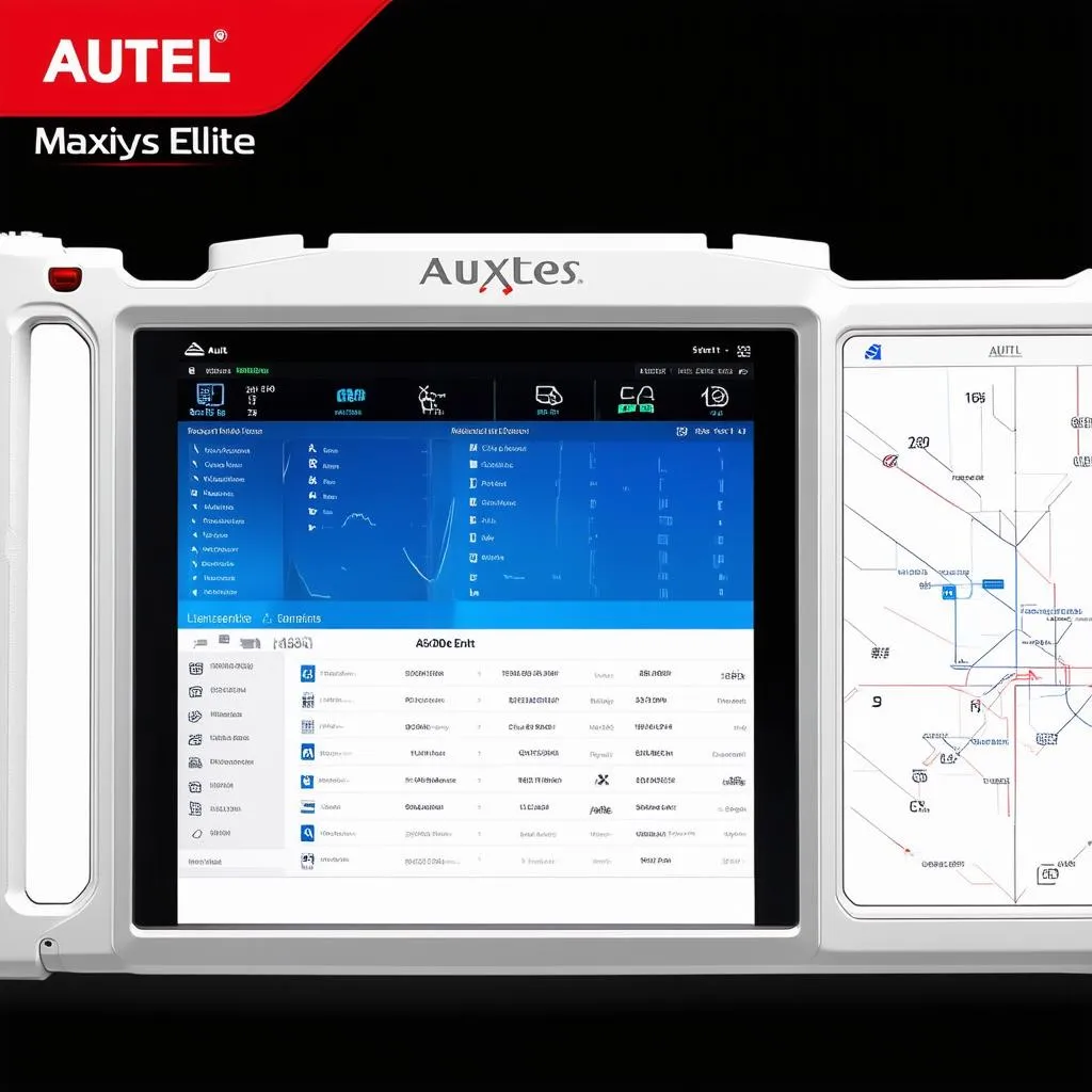 Autel Maxisys Elite User Interface