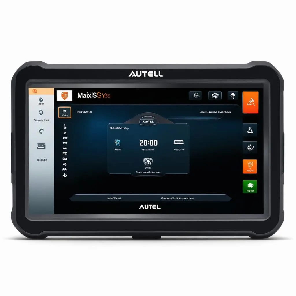 Autel MaxiSys Interface