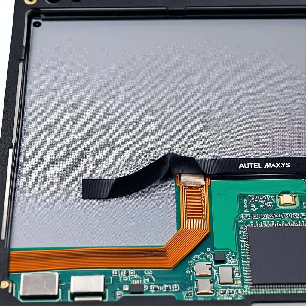 Autel MaxiSys LCD screen ribbon cable