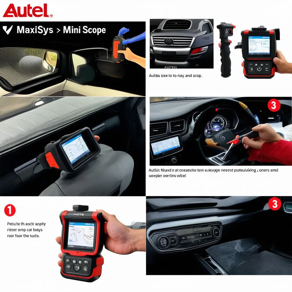 Autel MaxiSys Mini Scope Diagnostic Tools