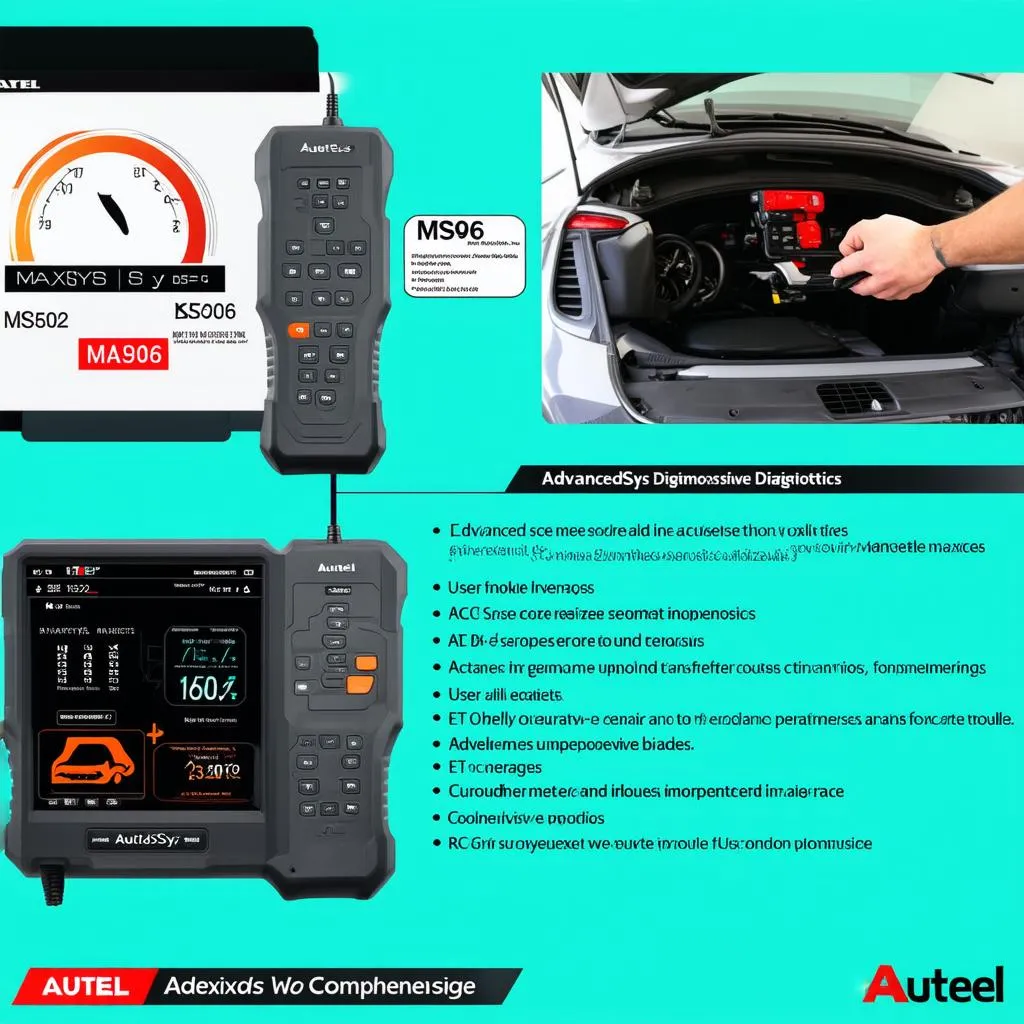 Autel MaxiSys MS906 Digitizer Features