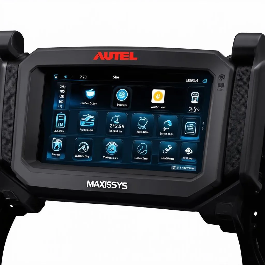 Autel MaxiSys MS906 user interface