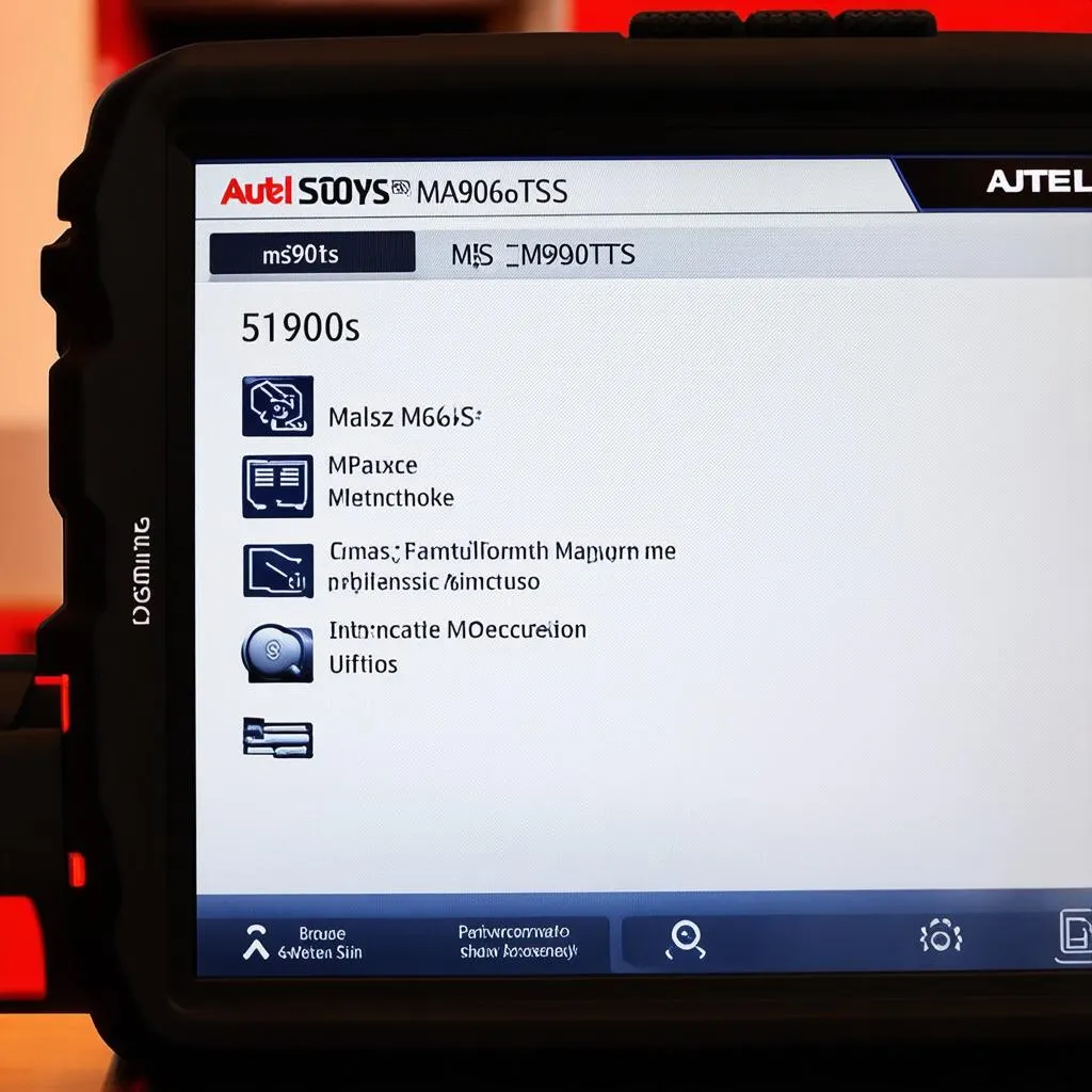 Autel MaxiSys MS906TS Manual