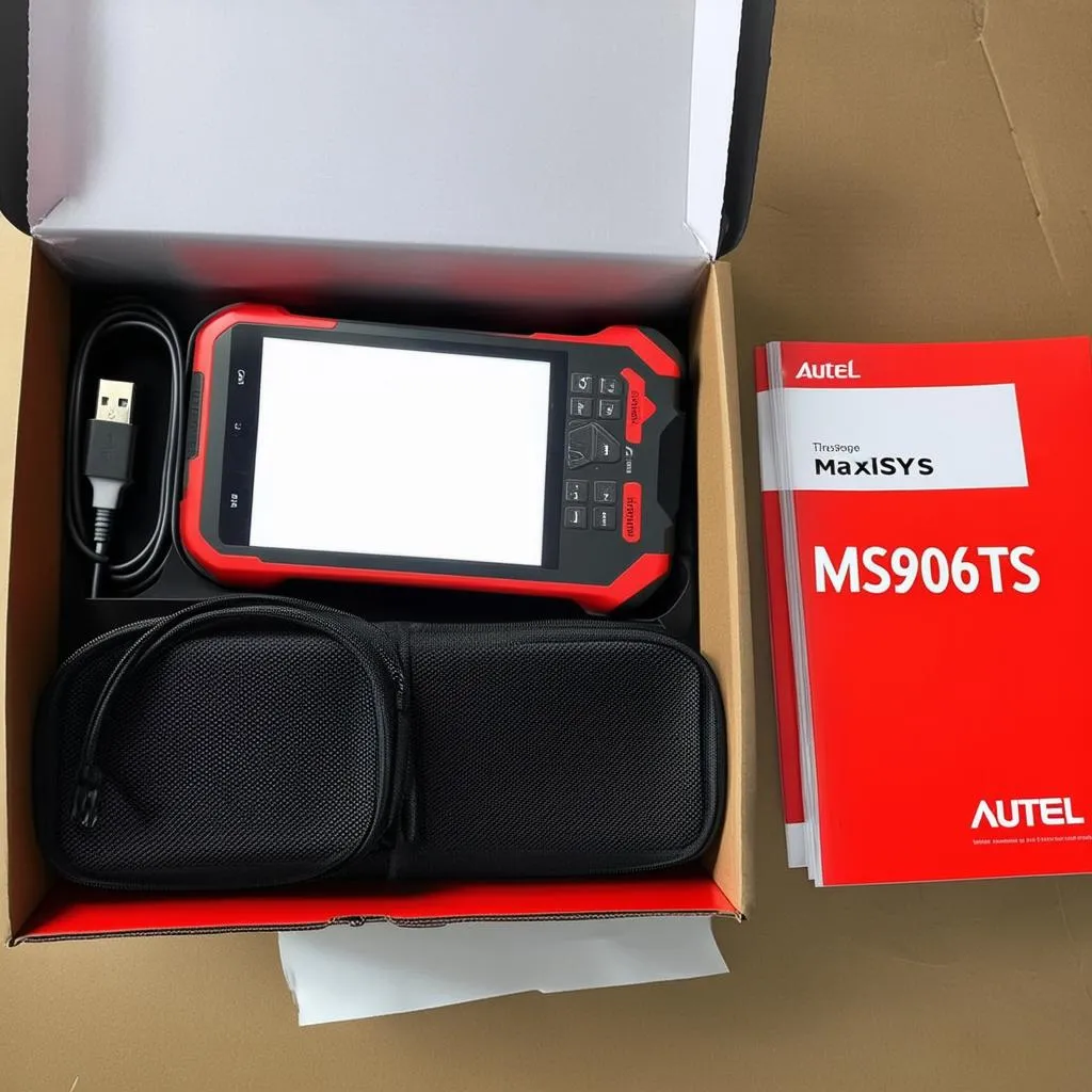 Autel MaxiSys MS906TS Packaging