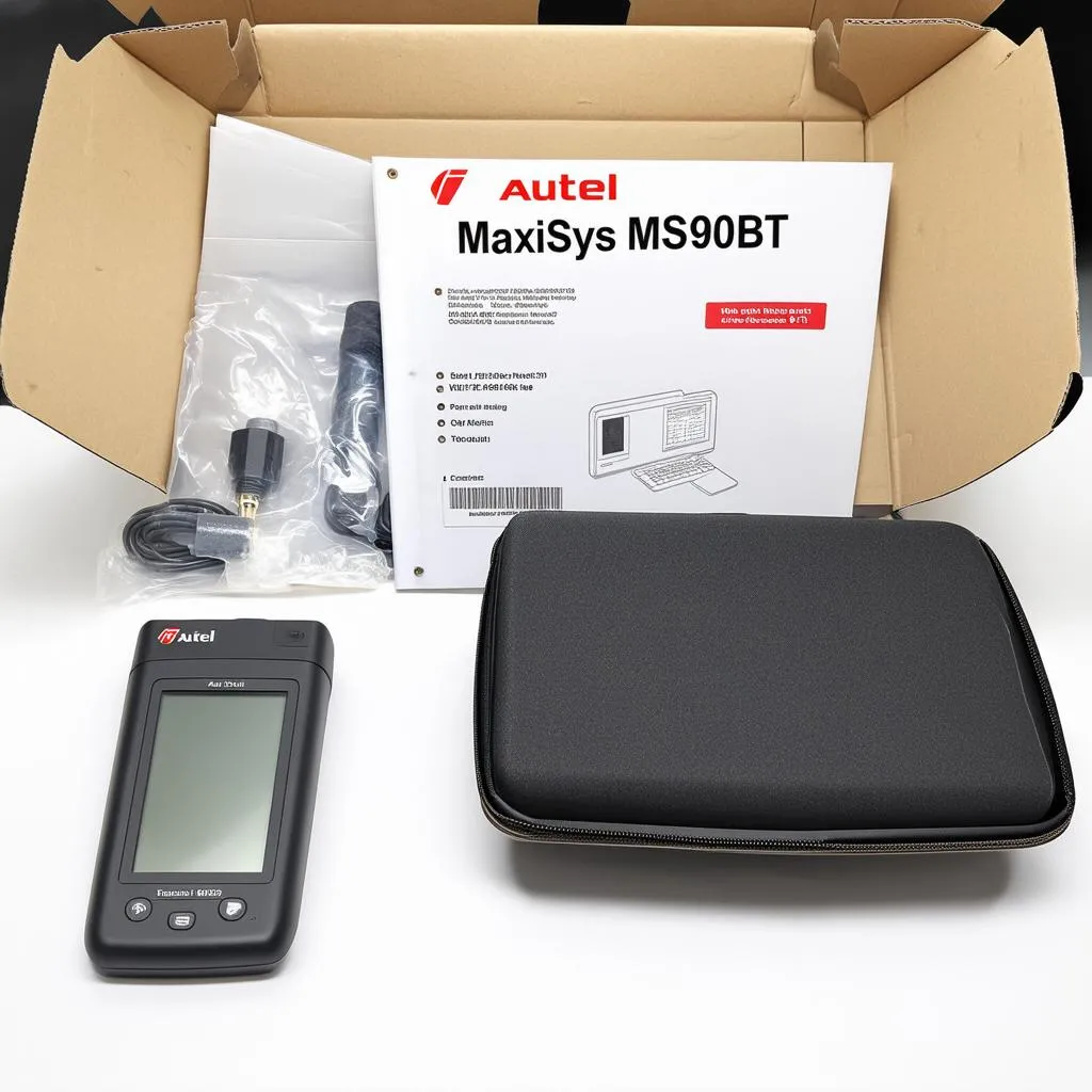 Autel MaxiSys MS908 BT Packaging