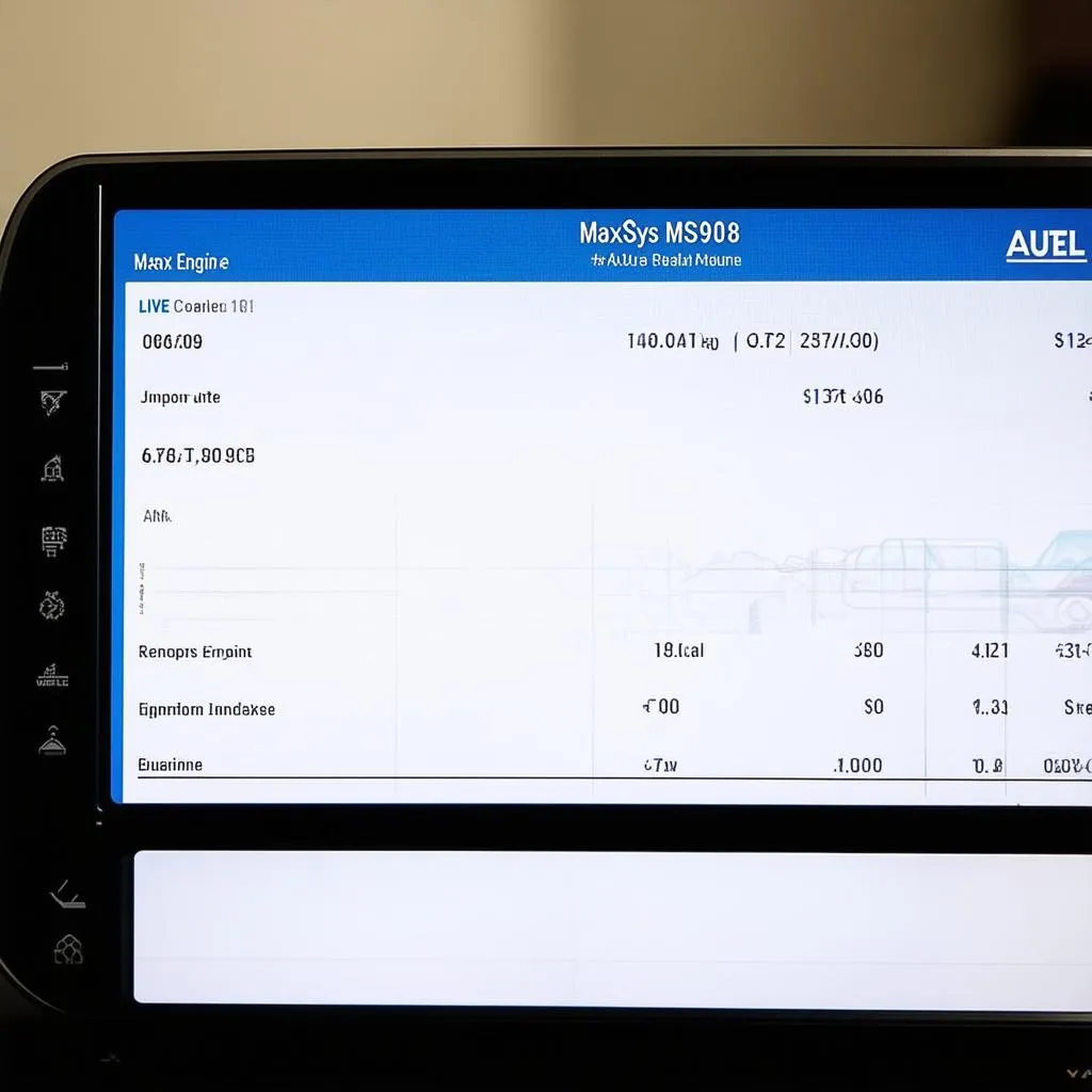 autel-maxisys-ms908-live-data