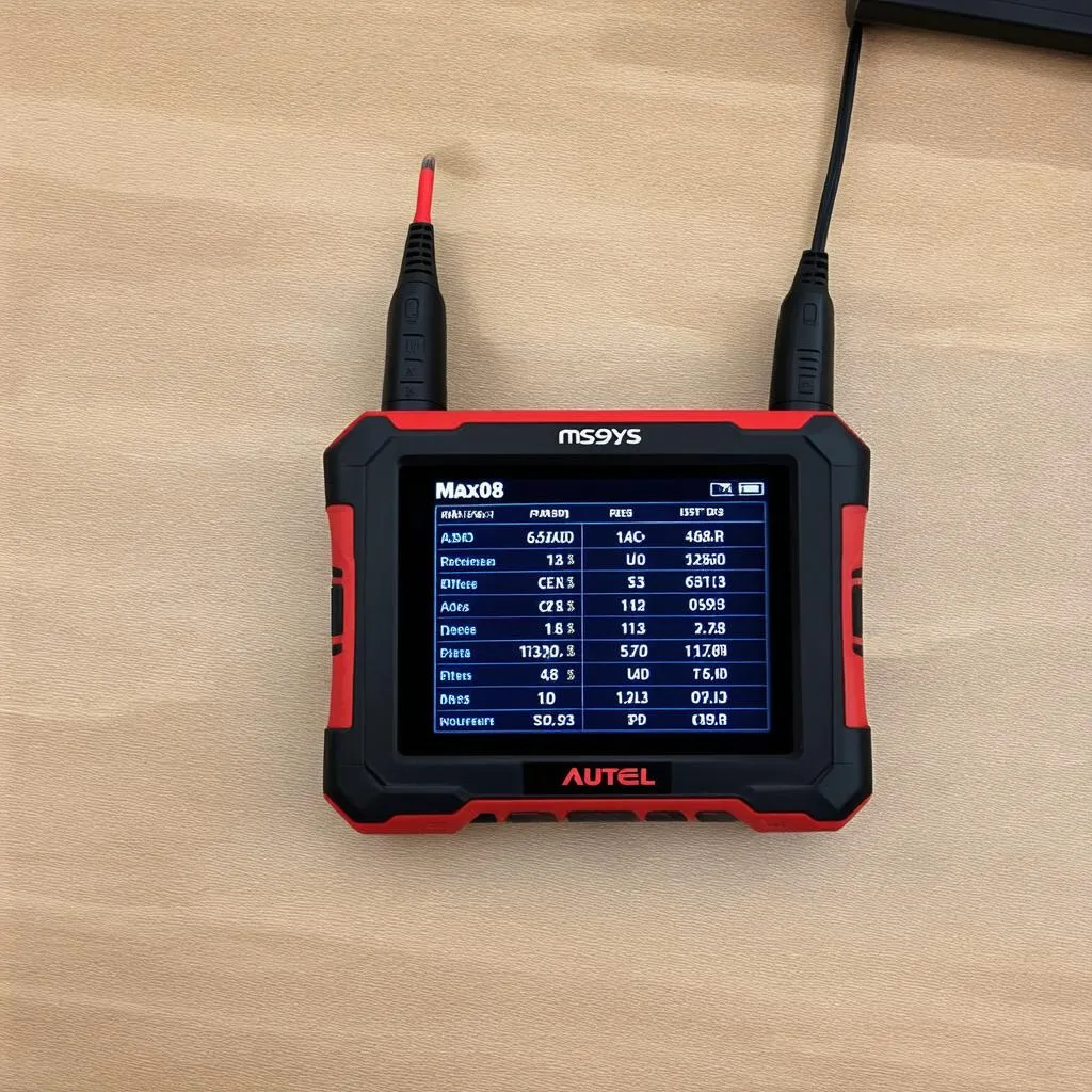 Autel MaxiSys MS908 Interface