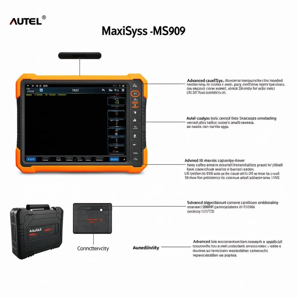 Autel MaxiSys MS909 features