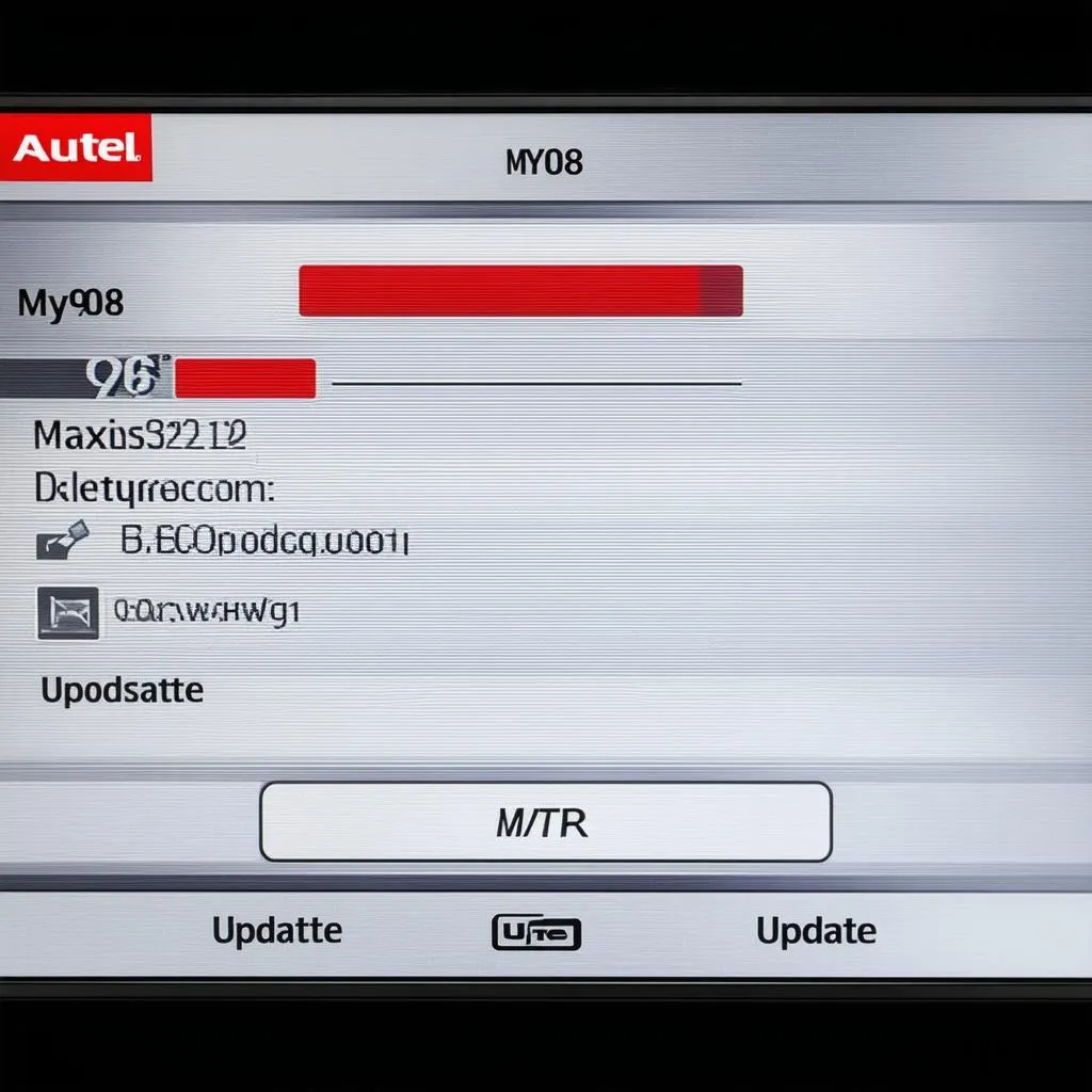 Autel MaxiSys MY908 Software Update