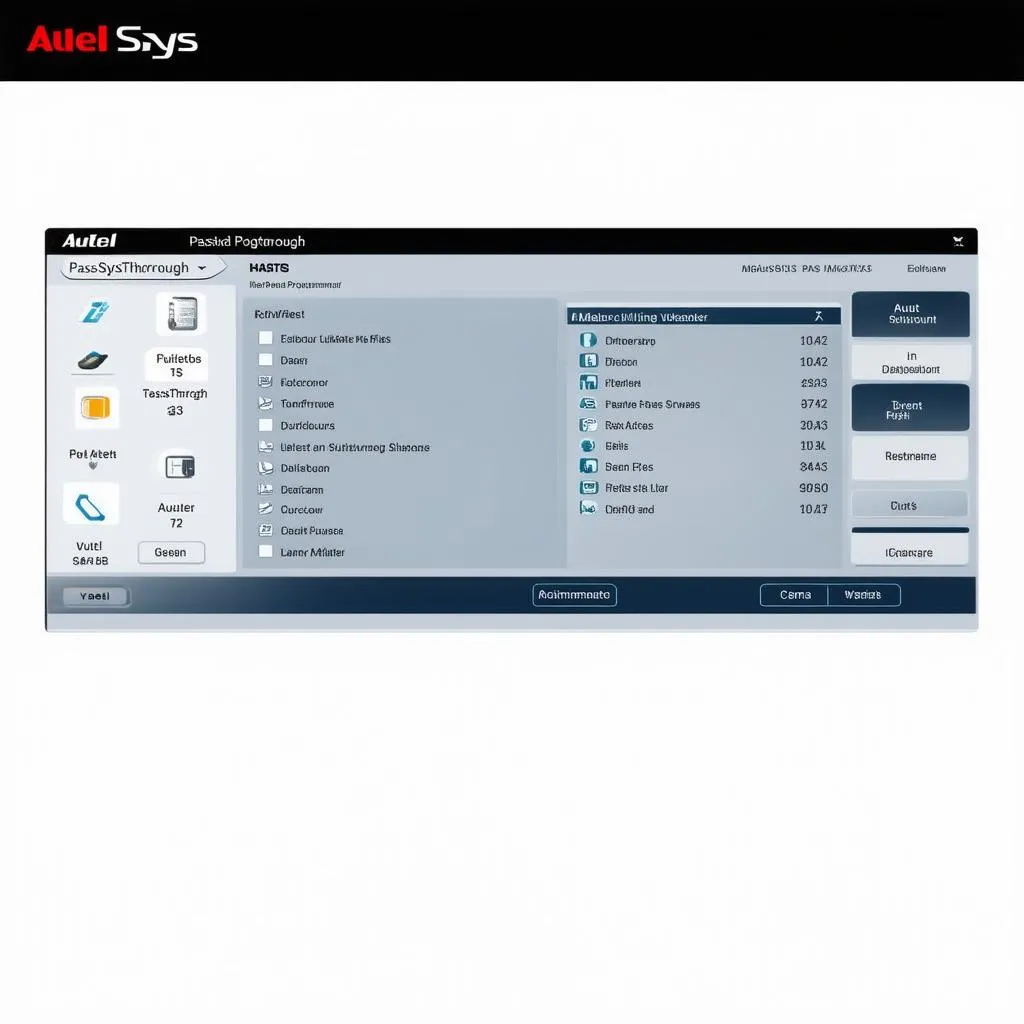 Autel MaxiSys Passthrough Software