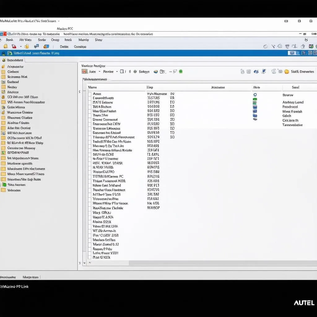 Autel MaxiSys PC Link Software