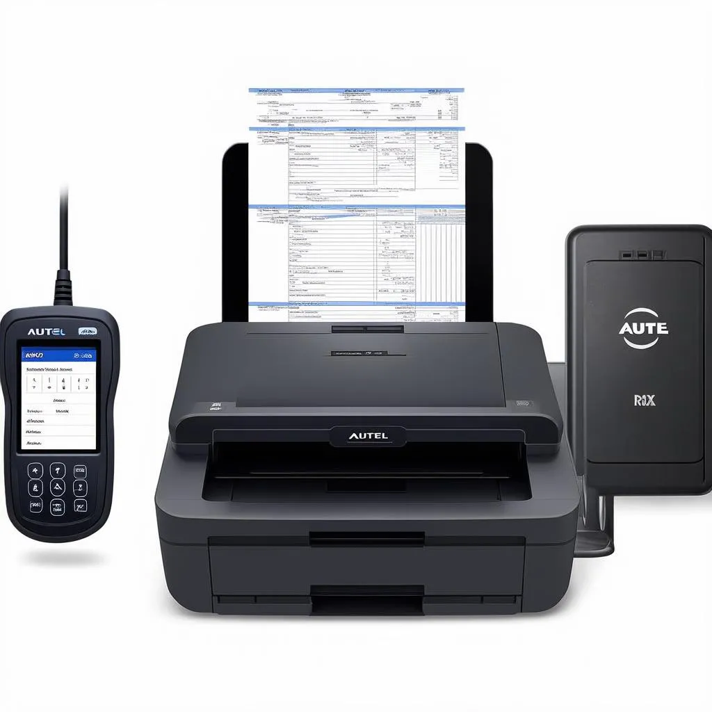 autel maxisys wireless printer