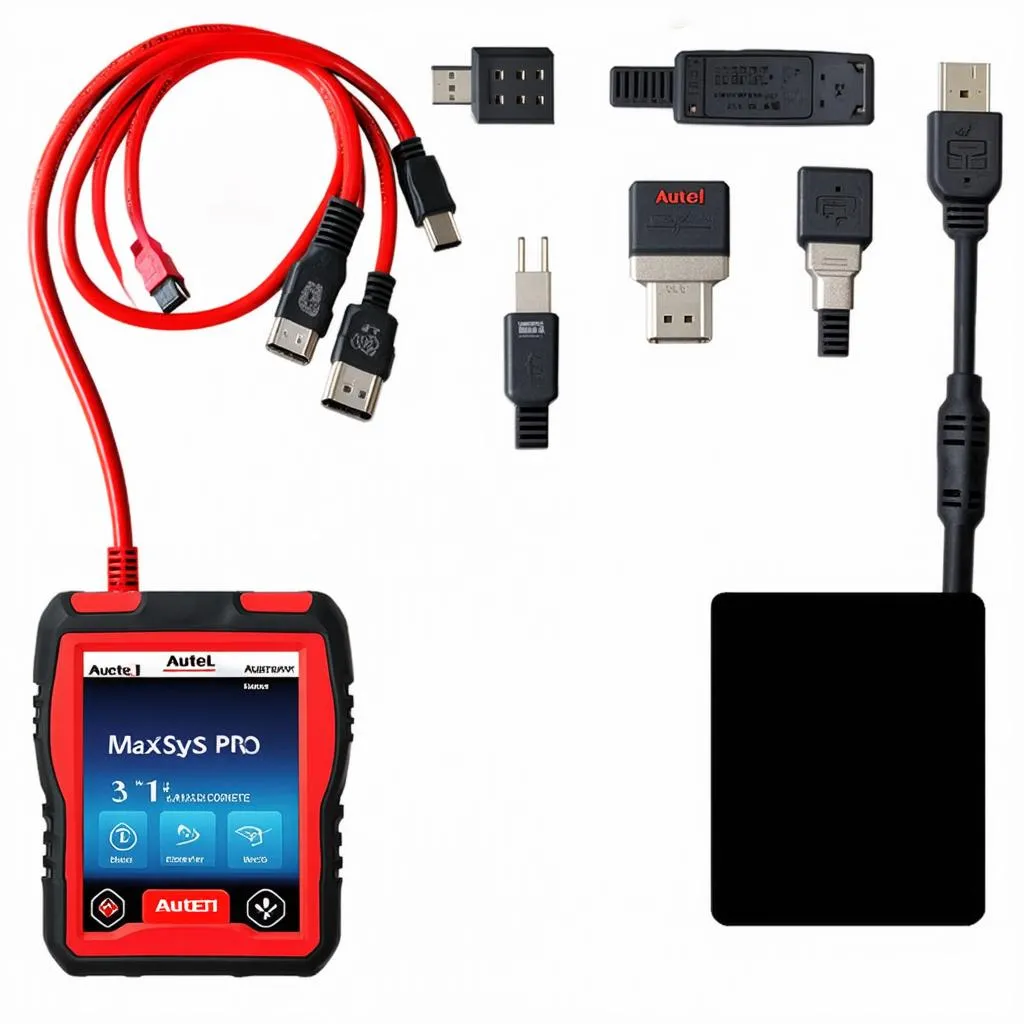 Autel MaxiSys Pro Diagnostic Cables &amp; Adapters