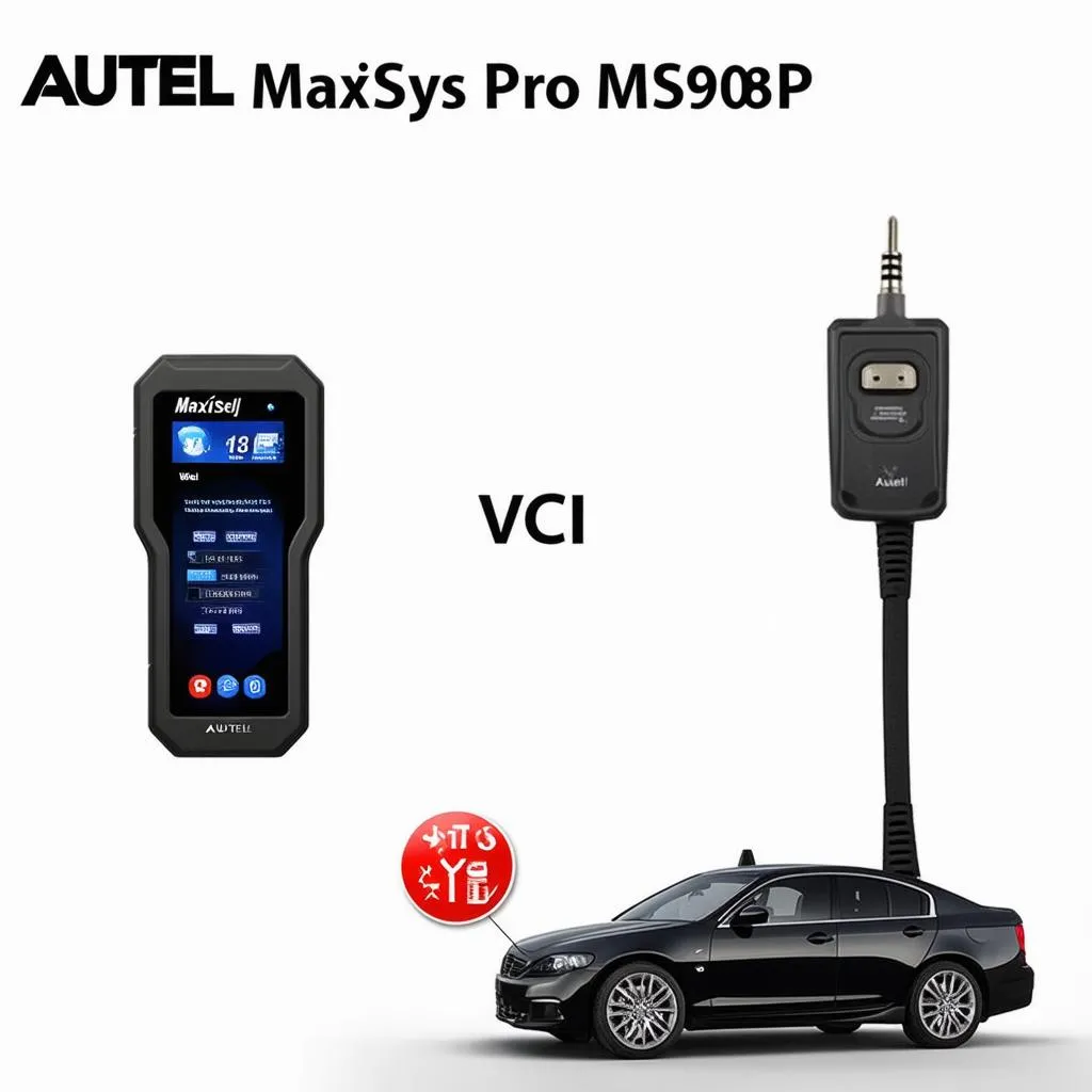 Autel MaxiSys Pro MS908P Wireless VCI