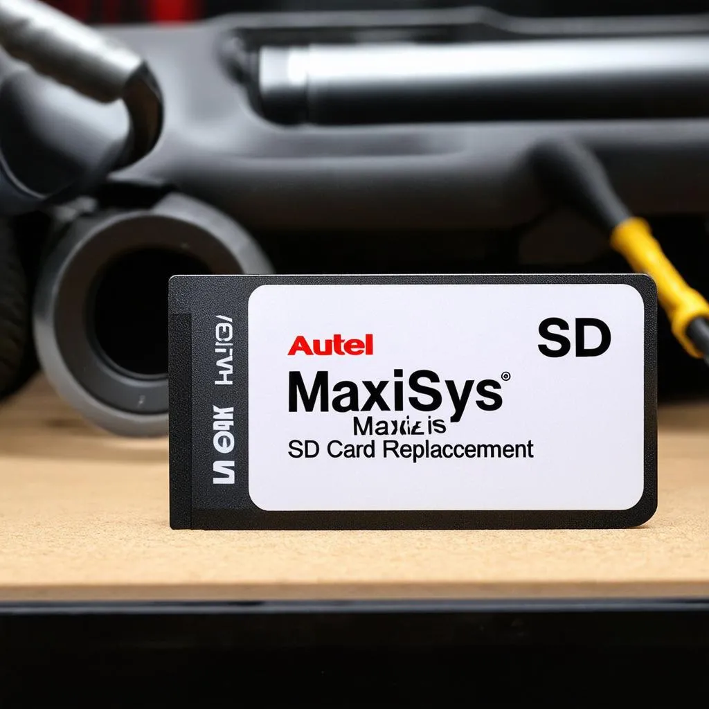 Autel MaxiSys SD Card Replacement