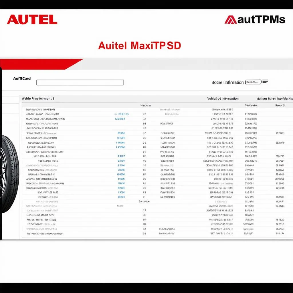 Autel MaxiTPMS SD Card