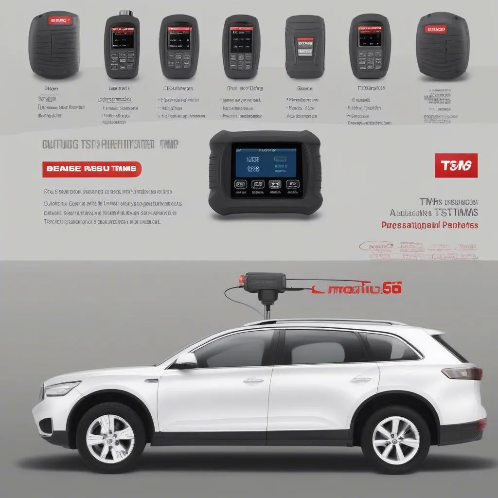 Autel MaxiTPMS TS508 Scan Tool for TPMS Programming and Sensor ID Reading