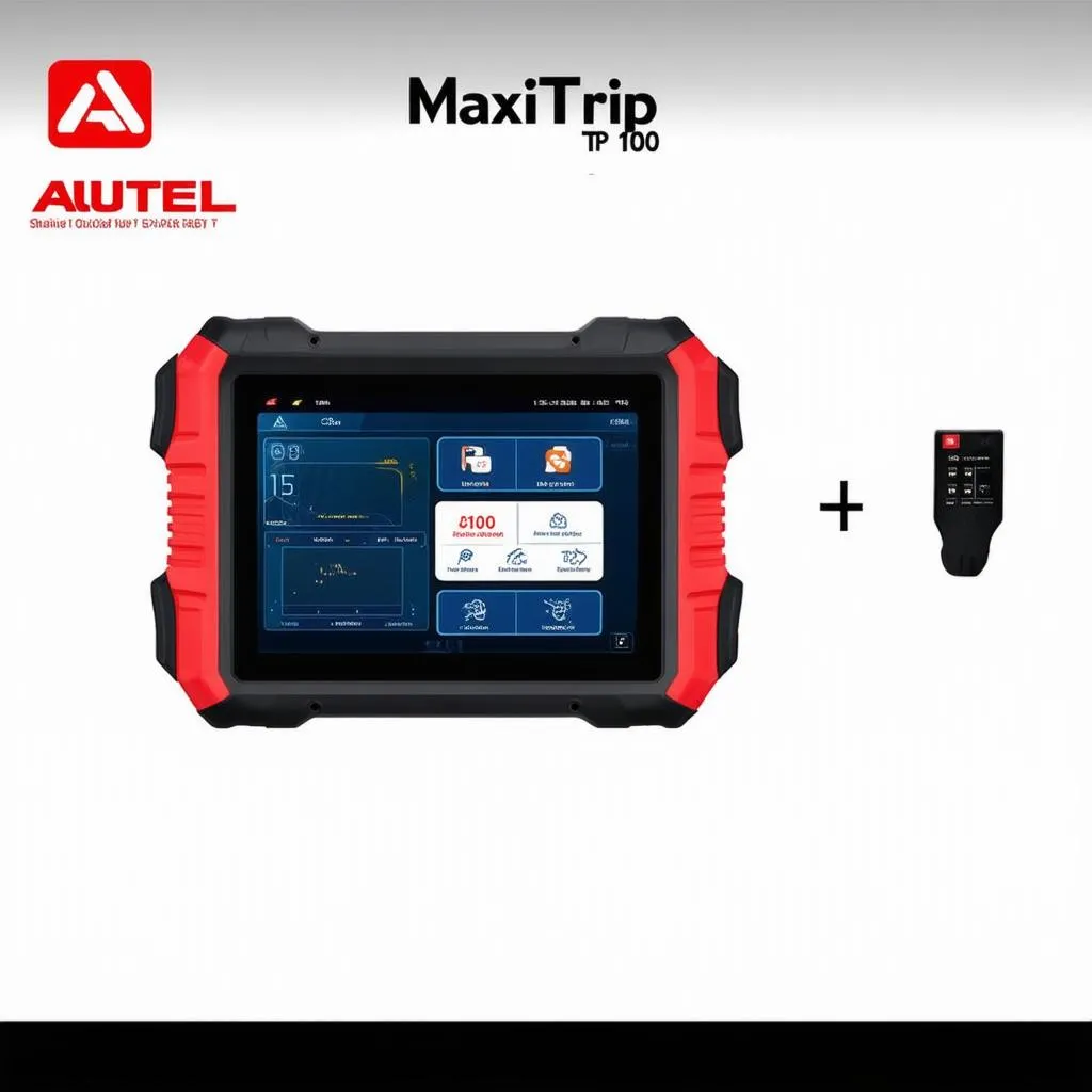 autel maxitrip tp100 interface