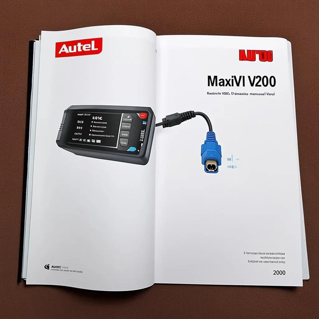 Autel MaxiVCI V200 Manual Cover