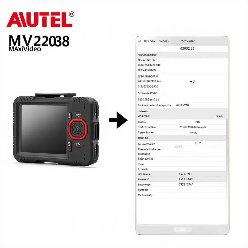 Autel MaxiVideo MV208