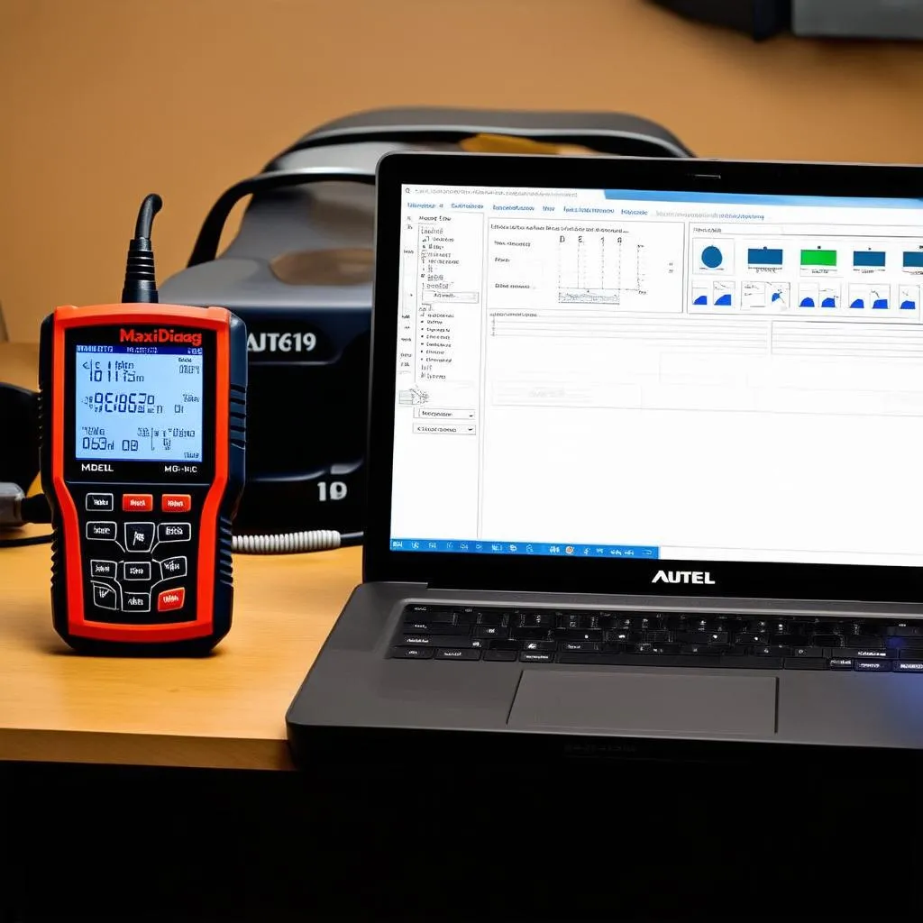 Autel MaxiDiag MD619 with Software