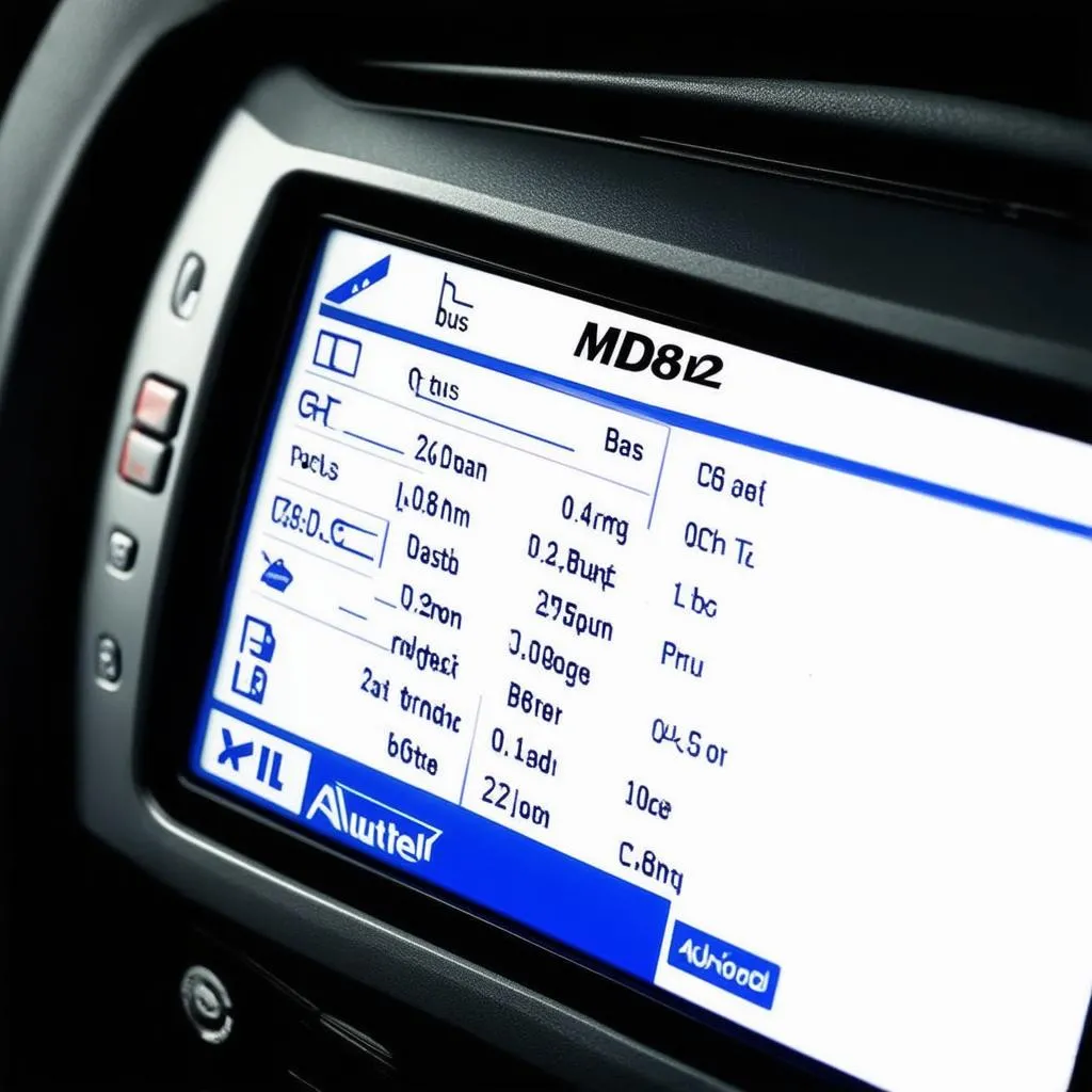 Autel MD802 CAN Bus User-Friendly Interface