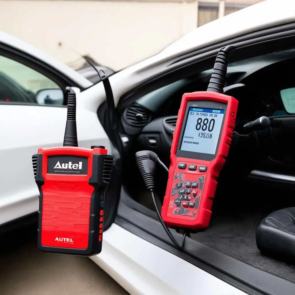 Autel MD802 and MD805 diagnostics