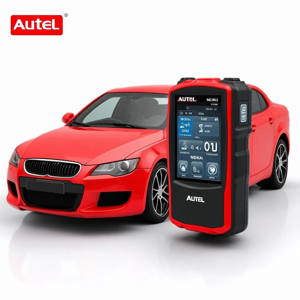 Autel MD802 diagnostic scanner for European cars