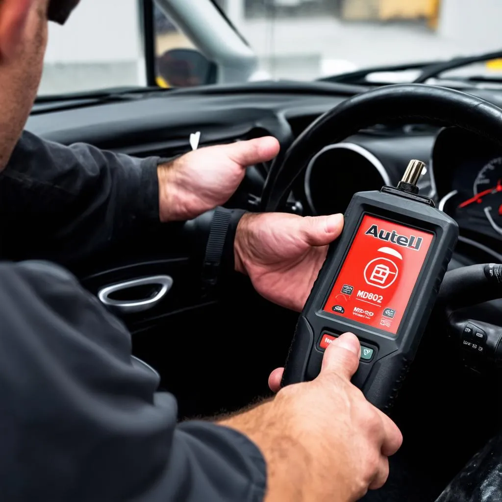 Autel MD802 scanner for European cars