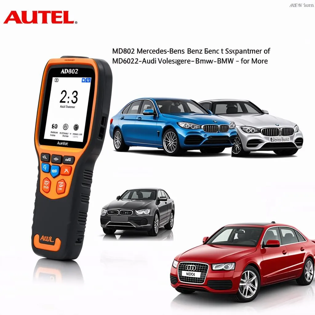 Autel MD802 Scanner Compatibility