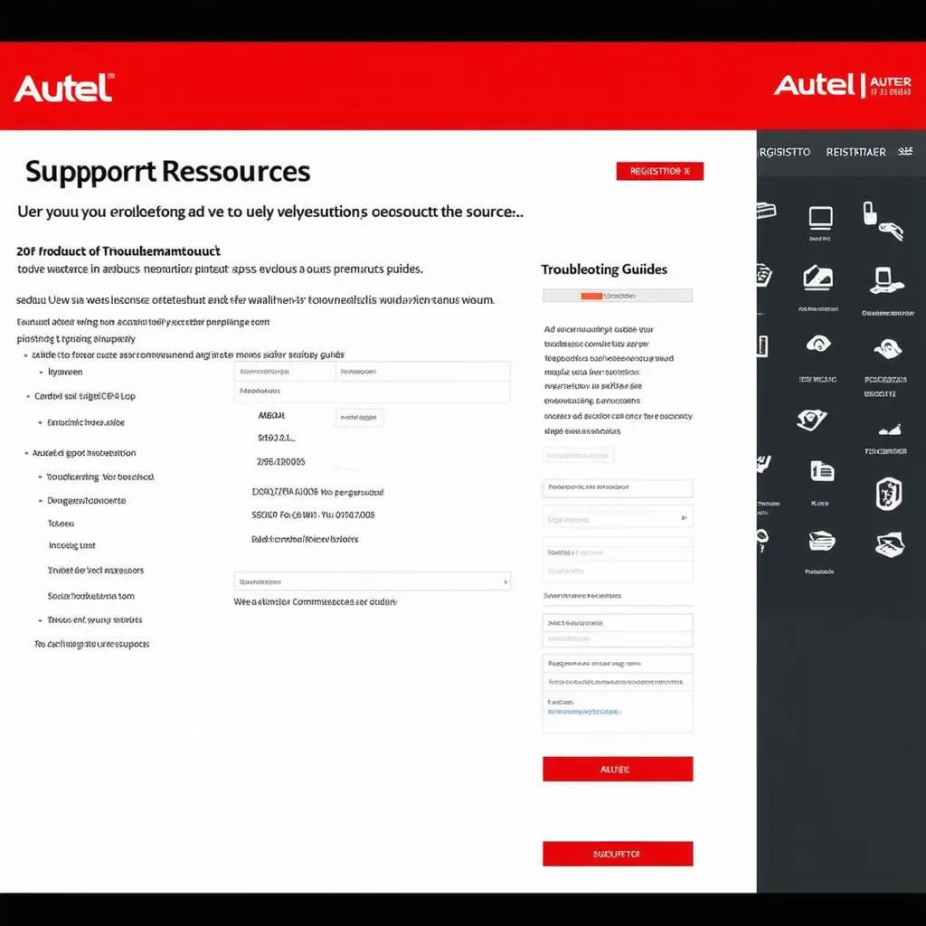 Autel MD802 Support Resources