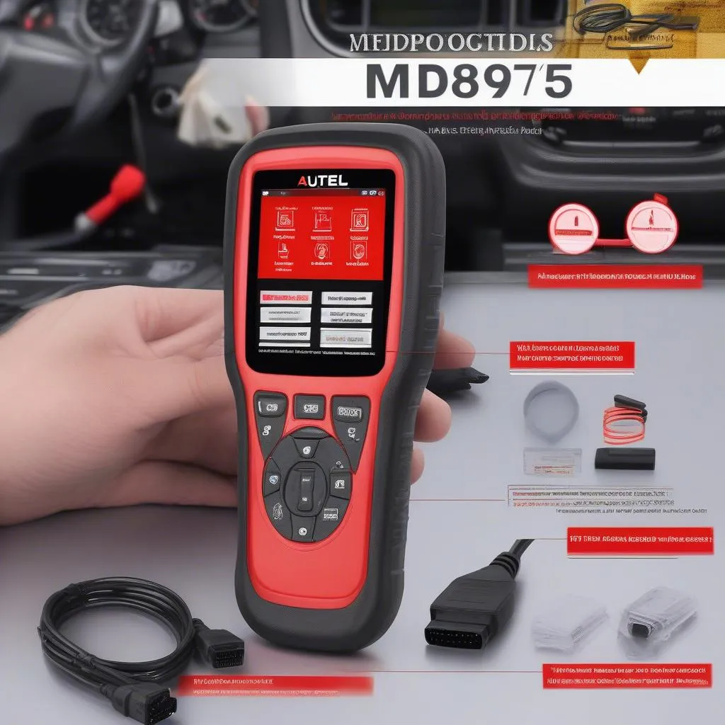 Autel MD805 Automotive Diagnostic Tool