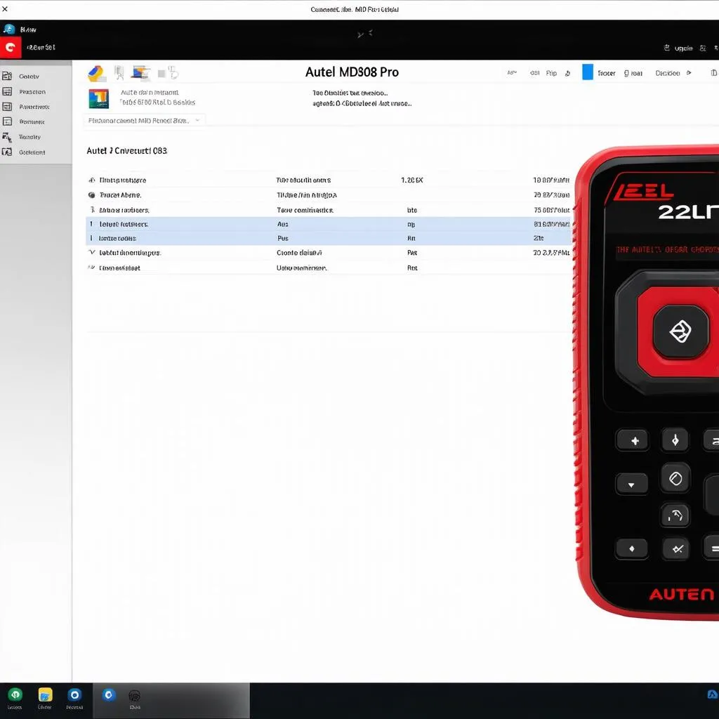 autel md808 pro software update process