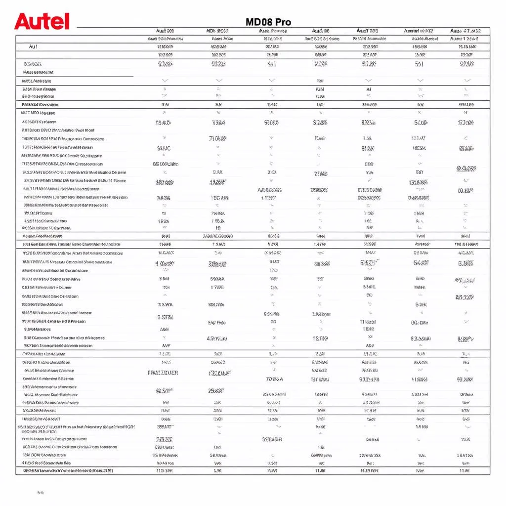 Autel MD808 Pro vs. Autel 802