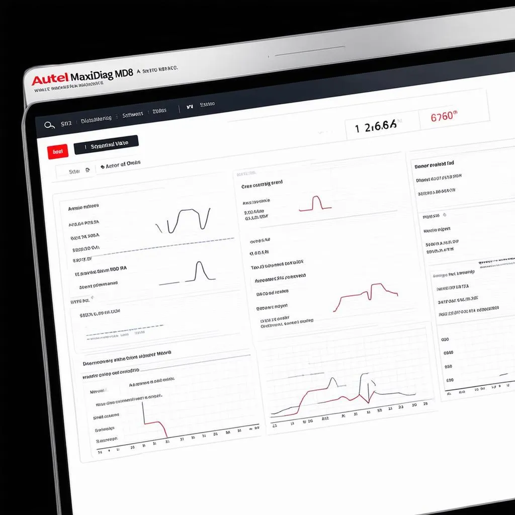 Autel MD808 Software Screenshot