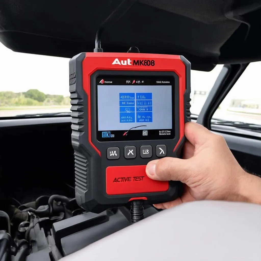 Autel MK808 Active Test