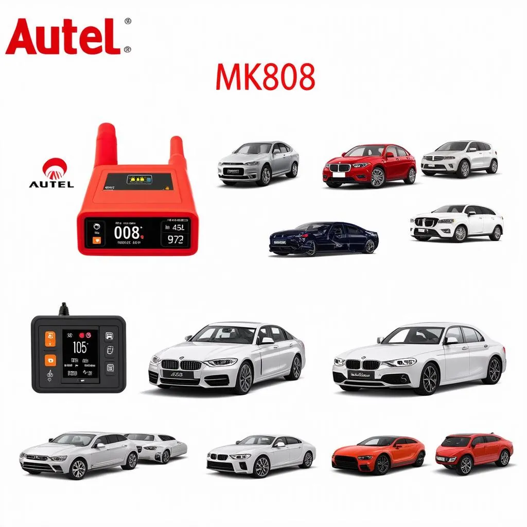 autel mk808 car coverage