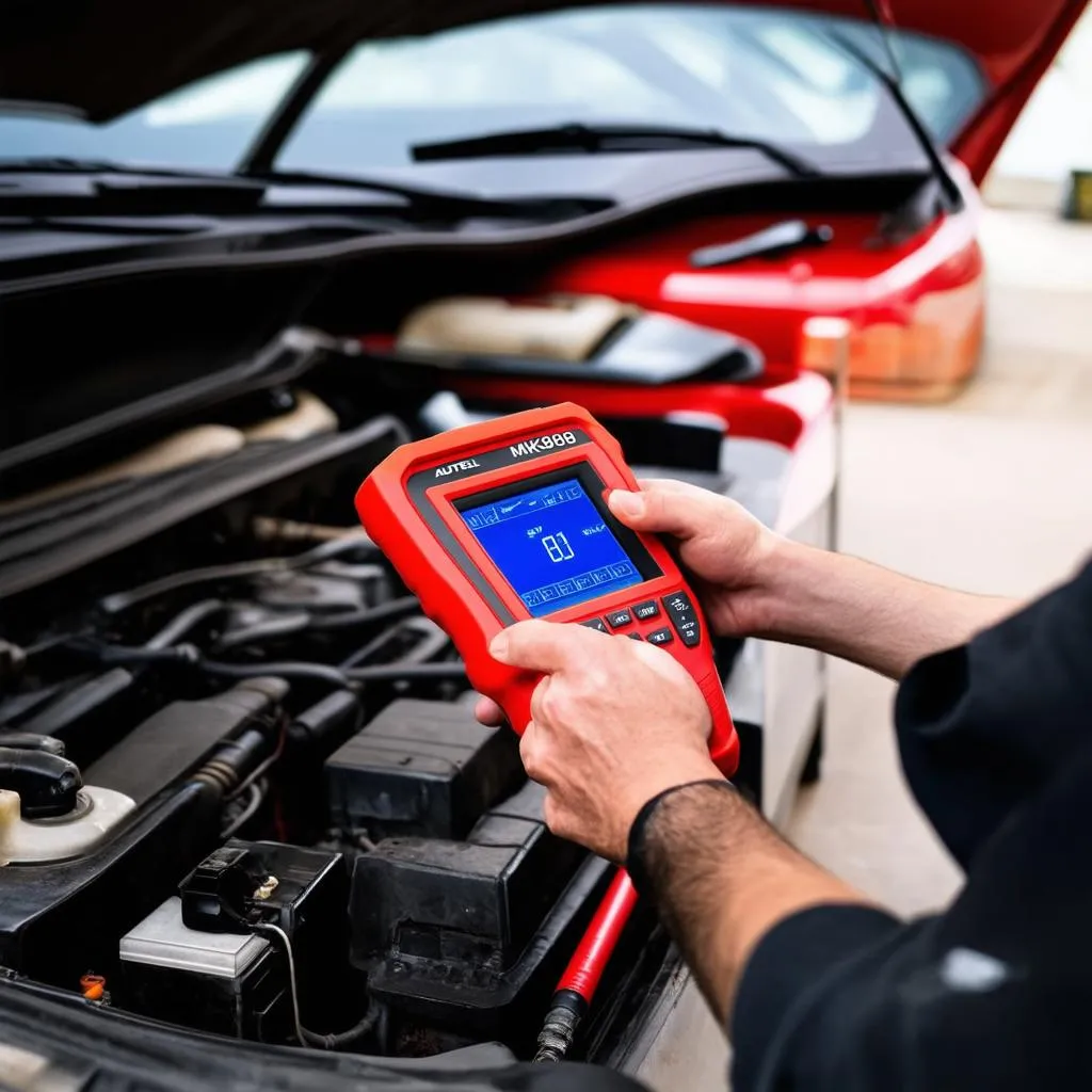 Autel MK808 car diagnostics