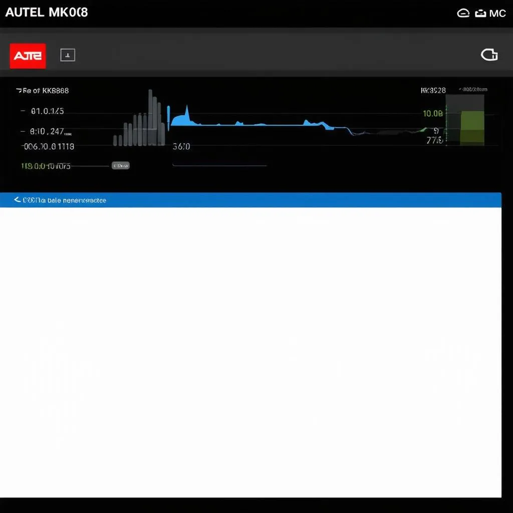 Autel MK808 User Interface