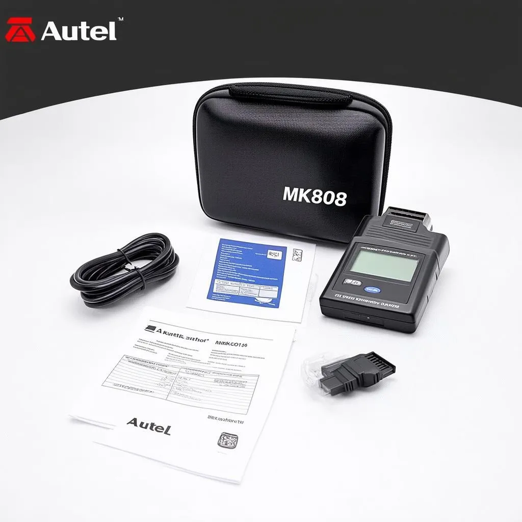 Autel MK808 OBD2 scanner package